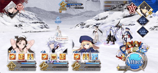 fgo-スーパーリコレクションクエスト「アナスタシア戦」1/1-1