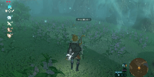 ゼルダBotW_トッチーがゴールしたら姿を見せる