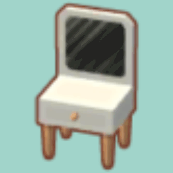 シンプルなドレッサー