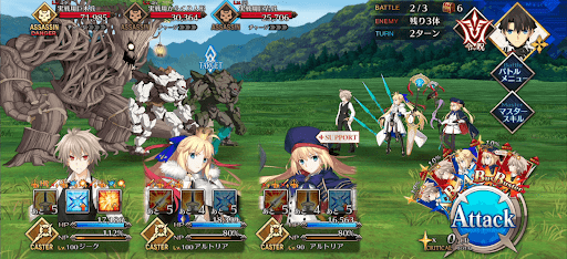 fgo-地獄の武田ブートキャンプ：実戦編_バトル2