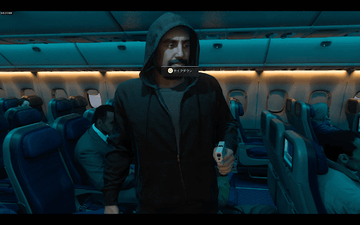 テロリストをテイクダウンして銃を奪う