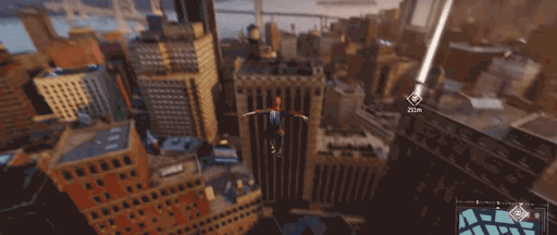 スパイダーマンPS4：ニューヨーク夕方