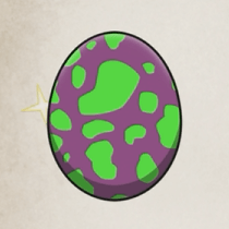 ゲリョス亜種の卵