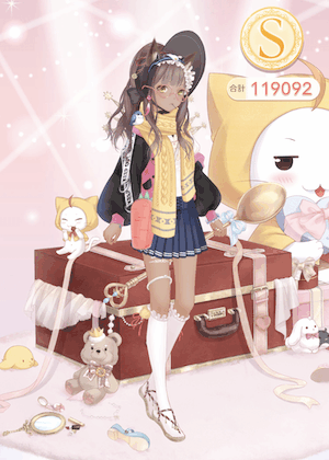 クエスト参考コーデタブ「参考画像URL」