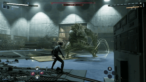 赤いマーカーの攻撃はパリィ可能