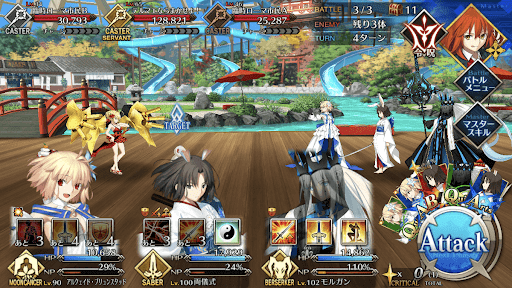fgo-キャスト体験！癒しのプールテーマパーク！_バトル3