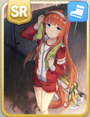 夕立の向こうからのぞく