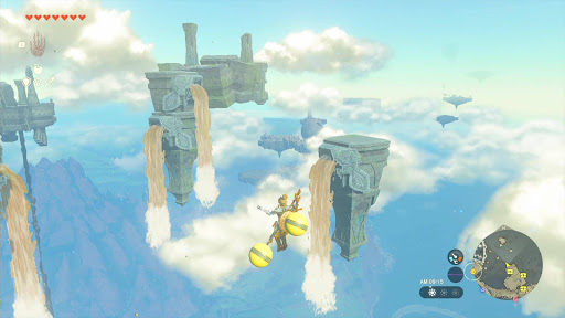 水の神殿まで_滝連続