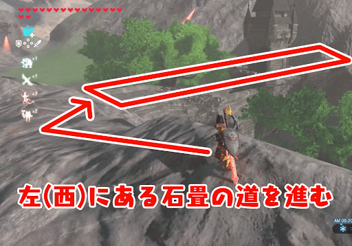 BotW_ハイラル城までの道