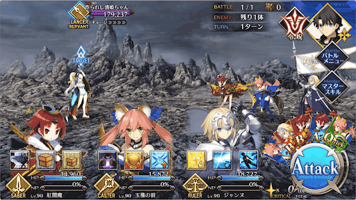 fgo-増える清姫ちゃん_戦闘