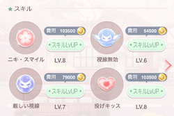 おすすめレベルアップスキル