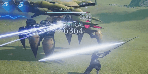 敵の背後からひたすら攻撃する