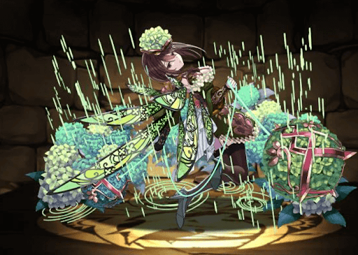 アジサイの翠淡星霊・ナツル