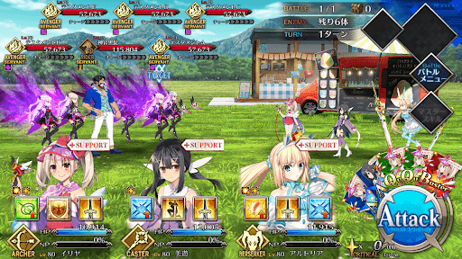 fgo-魔法編集ヌンノス☆クロエ1戦