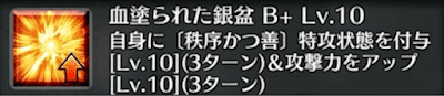 血塗られた銀盆[B+]
