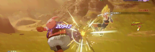 ベジータVS魔人ブウ