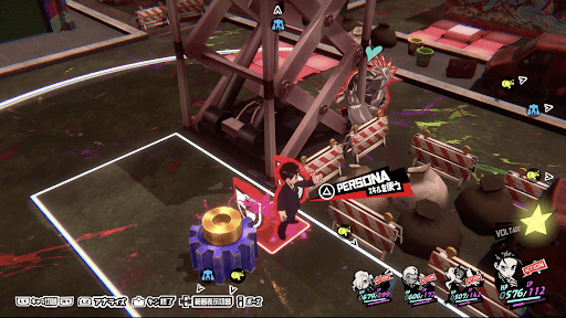 中央のギアを破壊されないよう8ターン耐える