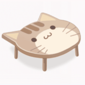 猫テーブル