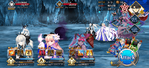 fgo-メリー・ロードワーク中級_バトル3