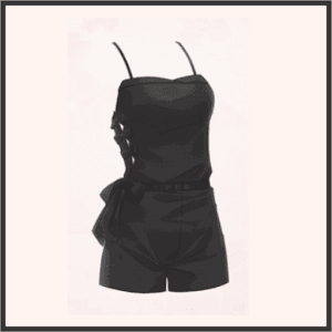 ブラックサロペット