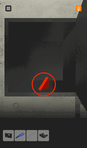 脱出ゲーム非常階段_2階_金庫の中から部品を入手する