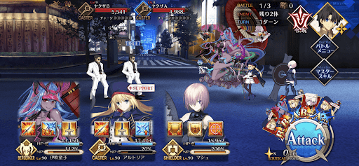 fgo-メルブラ参戦記念クエスト1