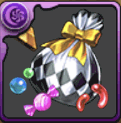 ハロウィンのお菓子袋【銀】