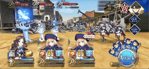 fgo-カルデアシアター 異例ロングラン級_バトル1