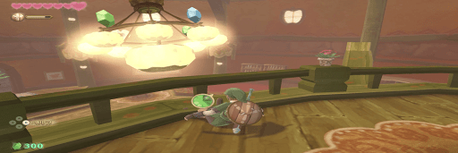 シャンデリアを落とす