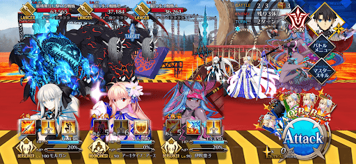 fgo-第壱関門 タランチュラウォーク_バトル2