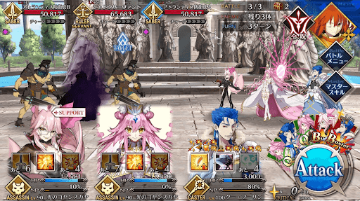 fgo-正義の神殿_バトル3