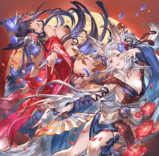 蒼紅之舞・葉牡丹_全身