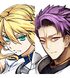 fgo-槍アルトリア&amp;剣ランスロット