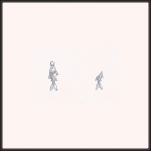 塩魚イヤリング