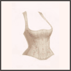 刺繍コルセット