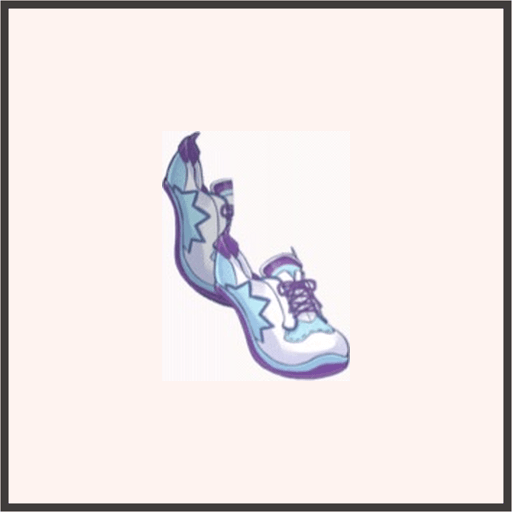 スニーカー（紫）