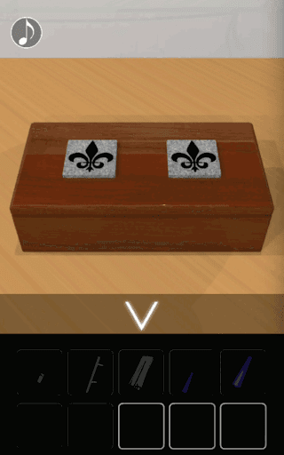 月の見える城からの脱出_トランプのマーク