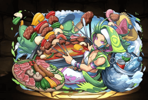 真夏のBBQ・児雷也