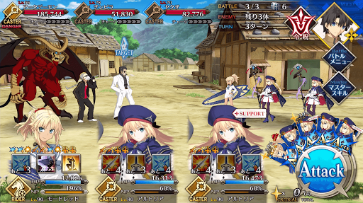 fgo-デーモンハント_バトル