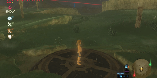 ゼルダBotW_赤い月の夜に