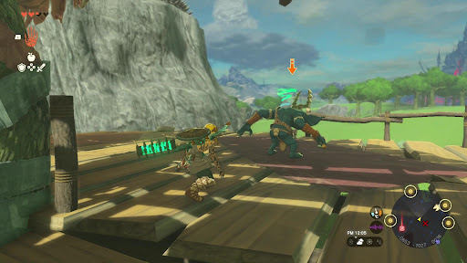 ティアキン - ハイラル平原鳥望台