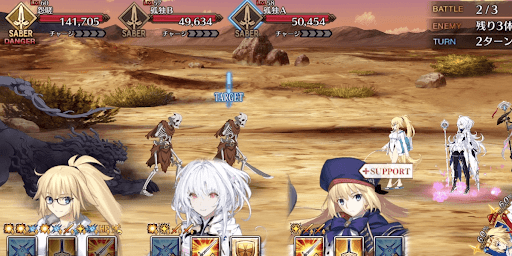 fgo-役者はいなくなった_バトル2