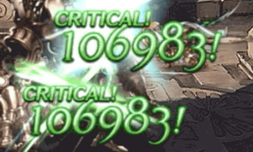 クリュサオルダメージ表示