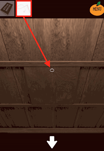 kotatsu_居間_天井の扉に釣り竿を使用