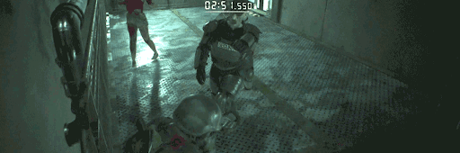 バイオRE2_ゾンビ突破