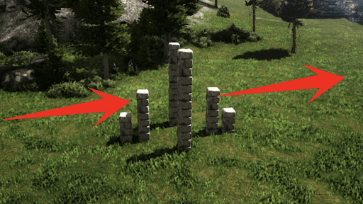 柱トラップ_誘導