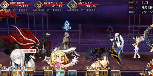 fgo-ゴーストルーム蘇りしミイラ_バトル2