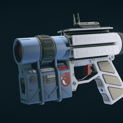 レーザーピストル