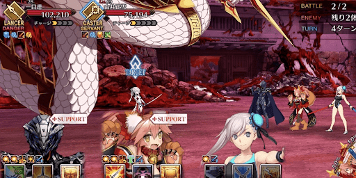 fgo-盈月攻城戦 田安門2戦②