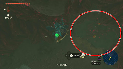 ガノンドロフ_④エレキライクのいる穴